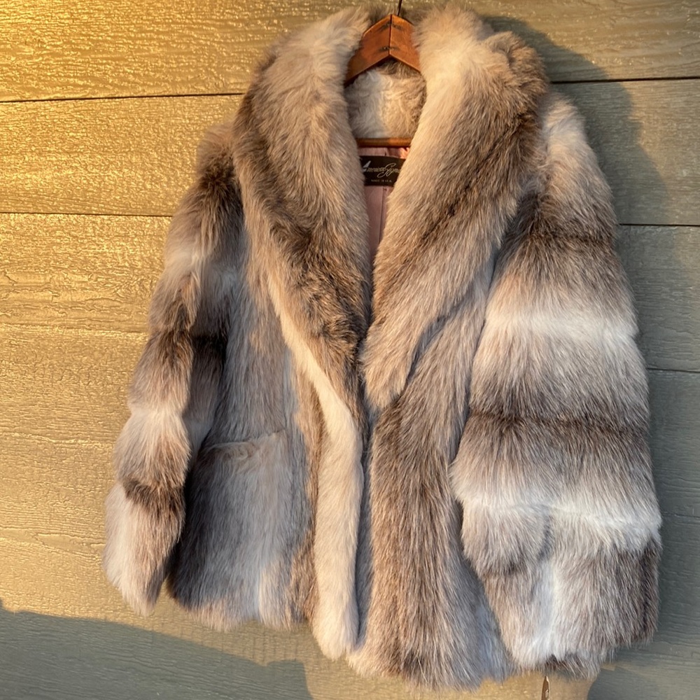 Faux fur coat Ladies 1984